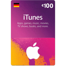 App Store & iTunes EURO 100 Germany Region Instant E-mail Delivery