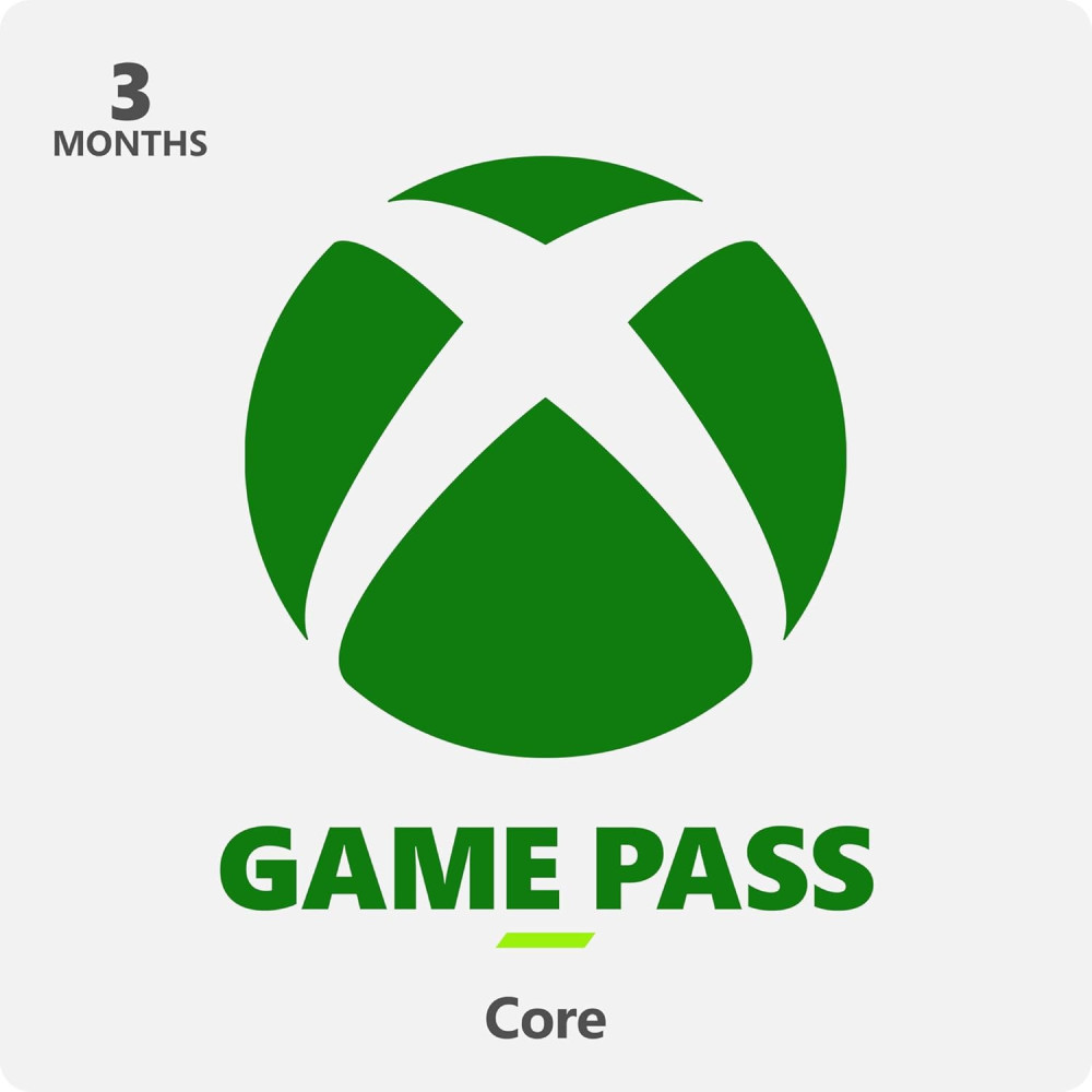 USD 24.99 Xbox Live Gold Game Pass Core, 3 Month USA Region Instant E-mail Delivery