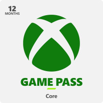 USD 59.99 Xbox Live Gold Game Pass Core, 12 Month USA Region Instant E-mail Delivery