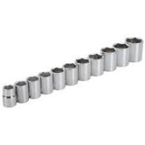 Abbasali 3/8 Inch 6PT Short Socket Drive 14mm, Durable and Precision Engineered