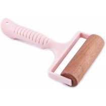 Abbasali Wooden Rolling Pin, Pastry, Pizza, Fondant, and Dough Roller with Metal Bearings for Baking And Cooking