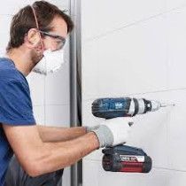 Abbasali Tile And Glass Drill Bit Set, Pack of 5, 4mm, Designed for Drilling Glass, Marble And Tile