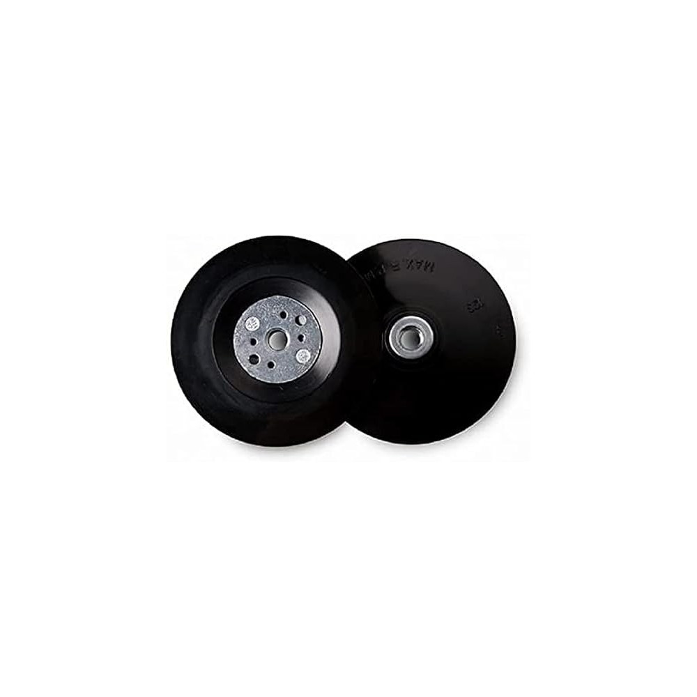 Abbasali Rubber Backing Pad for Sanding, 115mm x 14mm, Durable And Efficient for Smoothing Surfaces