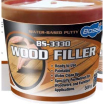 Bossil Carpenter Wood Filler 500g, High Quality Filler for Wood Repair And Restoration
