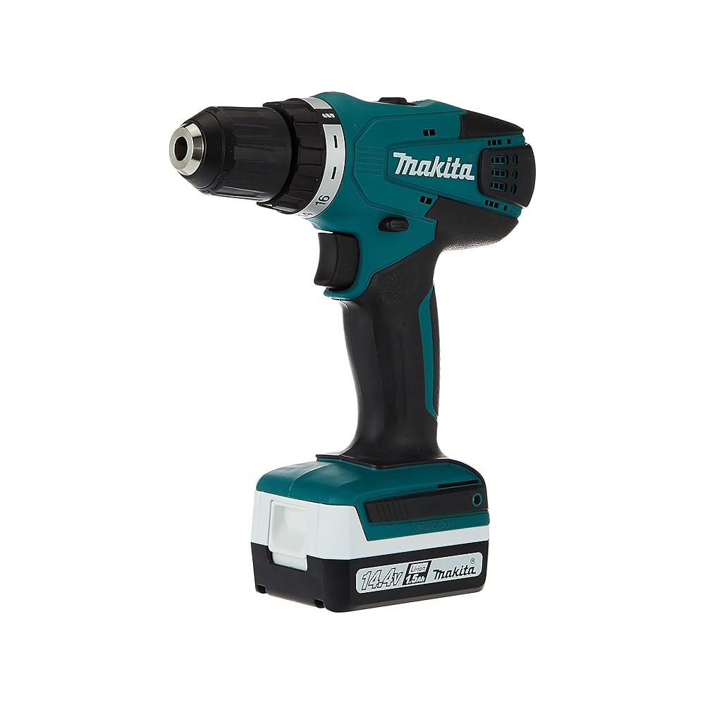 Makita 14.4V LXT Cordless Driver Drill, Efficient 10mm Driver, DF347DWE