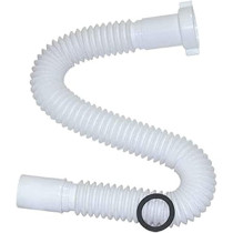 Abbasali Flexible Drain Pipe Extension, Expandable Sink Drain Hose for Bathroom, Kitchen And Wash Basin, 1.1/2 Inch
