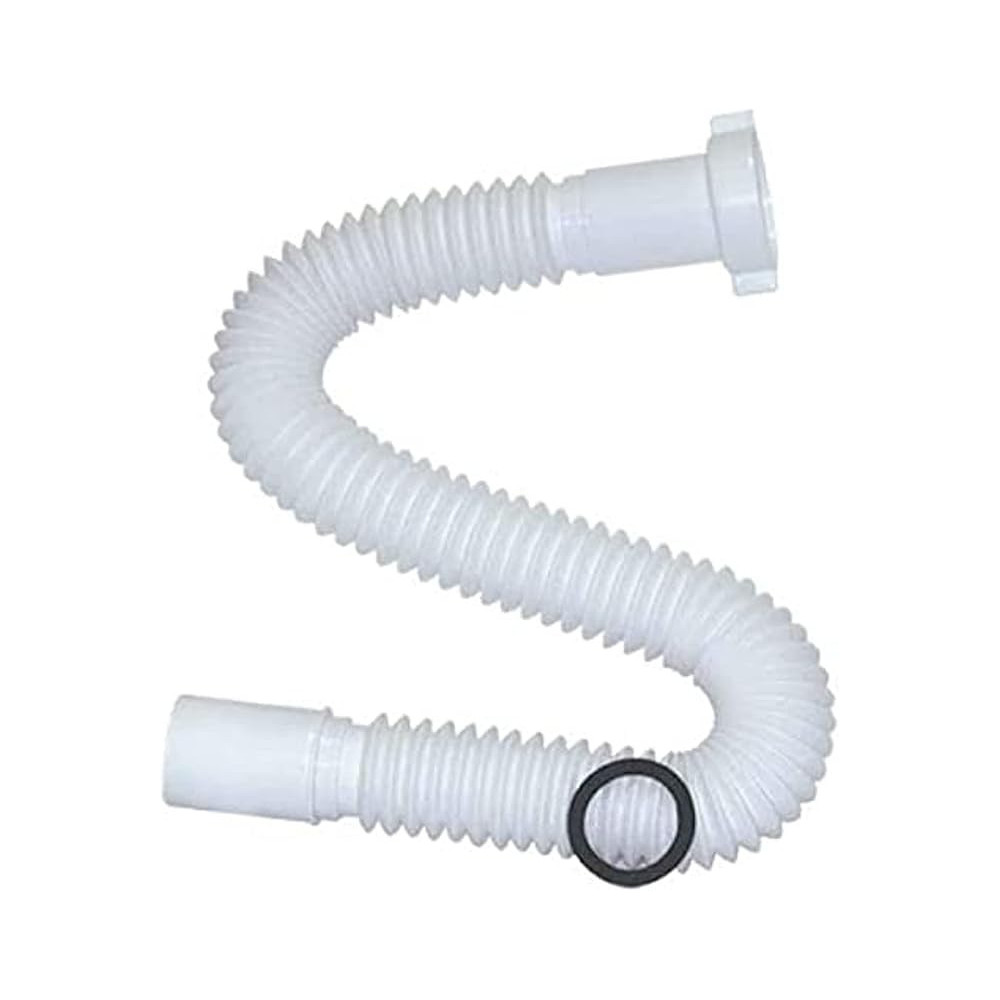 Abbasali Flexible Drain Pipe Extension, Expandable Sink Drain Hose for Bathroom, Kitchen And Wash Basin, 1.1/2 Inch