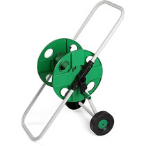 Abbasali 45m 4-Point Garden Hose Cart, Portable Hose Reel for Watering And Storage