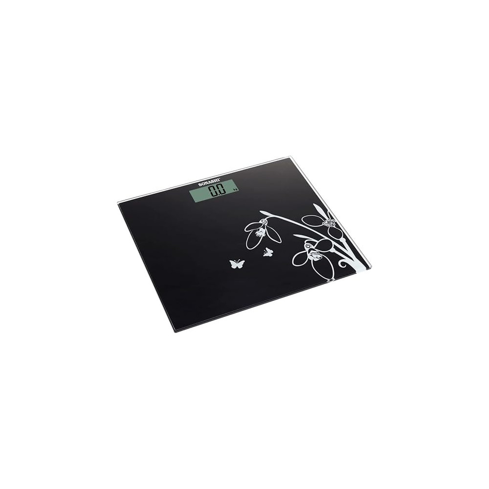 SONASHI Digital Bathroom Scale, Black (SSC-2217)