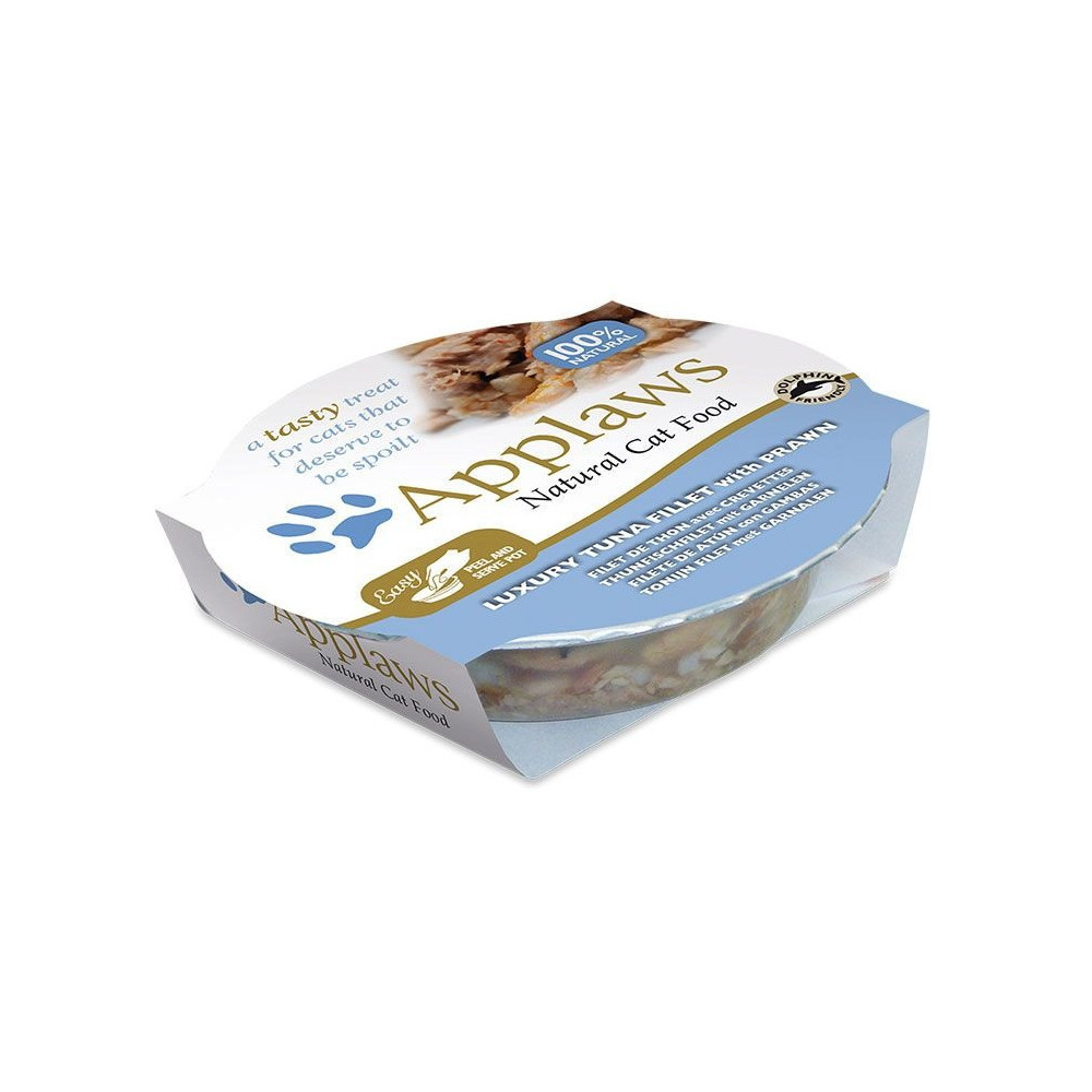 Applaws 60g x 3pcs Cat Tuna With Prawn Pot