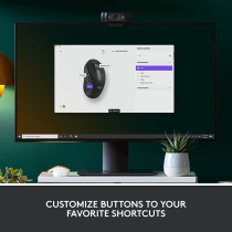 Logitech Signature M650 Small to Medium Size Hands, Silent Clicks, 5 Buttons, Bluetooth, Multi Device Compatibility 400 DPI Nominal Value 10m Range Black