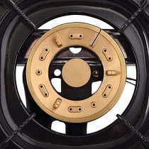 Nikai 2-Burner Gas Stove with Countertop Design Heavy Vessel Support, Auto Piezoelectric Ignition, Stylish Burners, Stainless Steel Panel Compact & Durable for Modern Kitchens NG942T