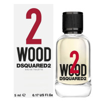 Dsquared2 2 Wood Unisex Eau De Toilette Miniature, 5 ml