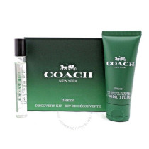 Coach Green For Men Mini Set Eau De Toilette 7.5 Ml + All Over Shower Gel 30 Ml