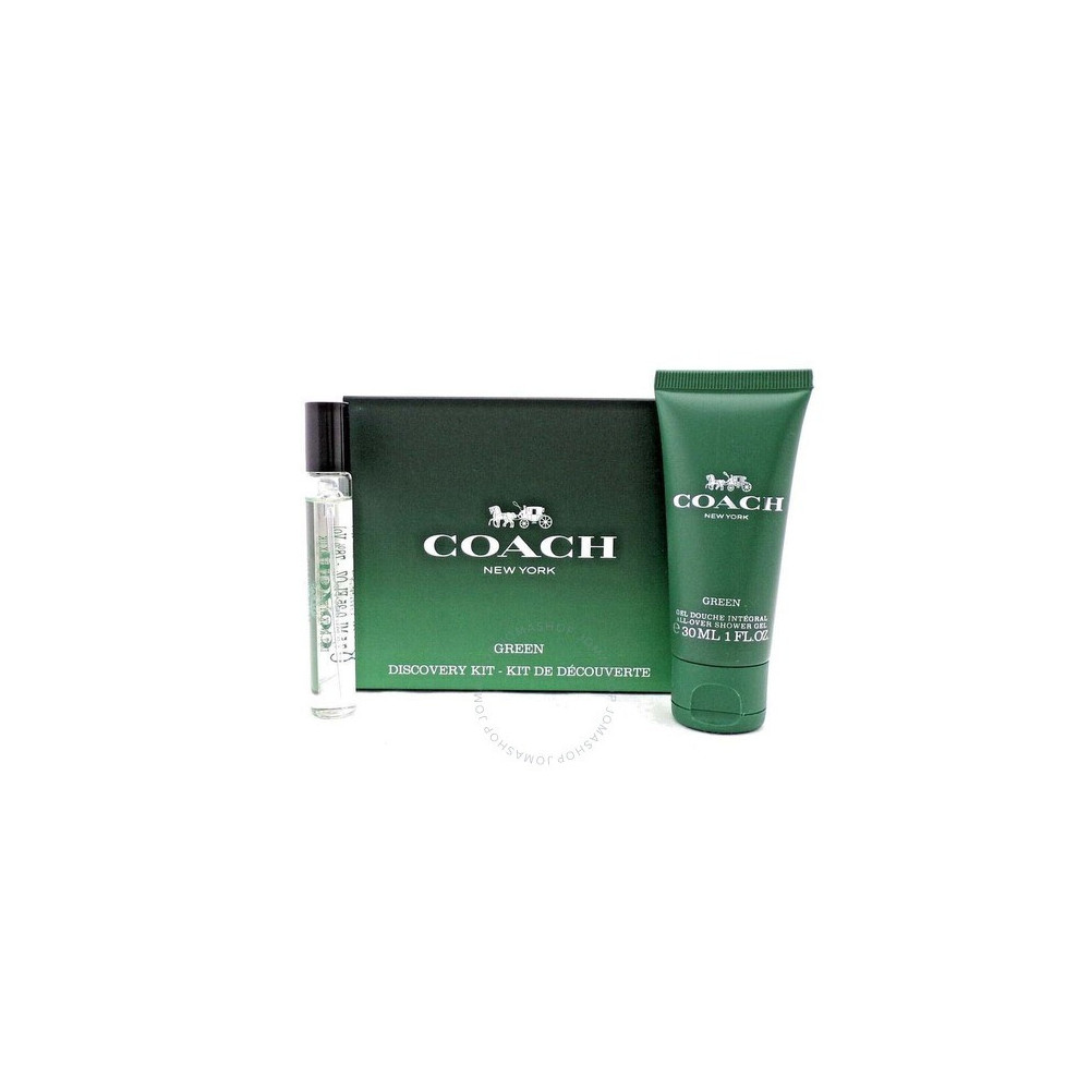 Coach Green For Men Mini Set Eau De Toilette 7.5 Ml + All Over Shower Gel 30 Ml