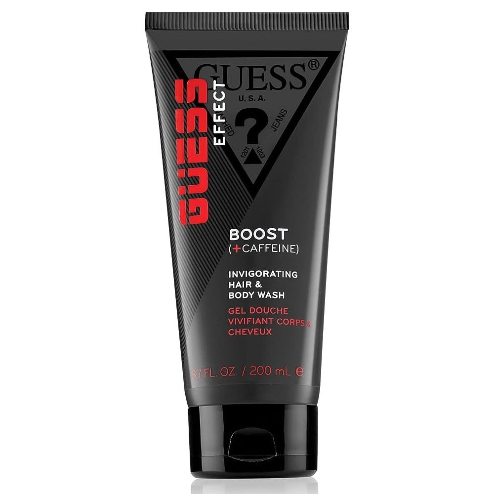 Guess Effect Boost Invigorating For Men Hair And Body Wash, 200Ml