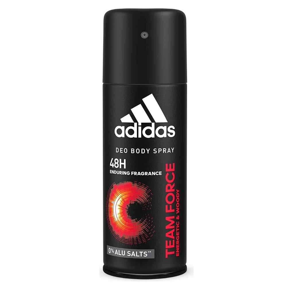 Adidas Team Force Energetic And Woody For Men Body Spray 150Ml