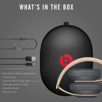 Beats Studio3 Wireless Bluetooth Headphones, Shadow Gray MXJ92
