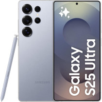 Samsung Galaxy S25 Ultra AI Phone, 256GB Storage, 12GB RAM, Titanium Silverblue, UAE Version, 1 Year Samsung Warranty