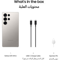 Samsung Galaxy S25 Ultra AI Phone, 512GB Storage, 12GB RAM, Titanium Gray, UAE Version, 1 Year Samsung Warranty