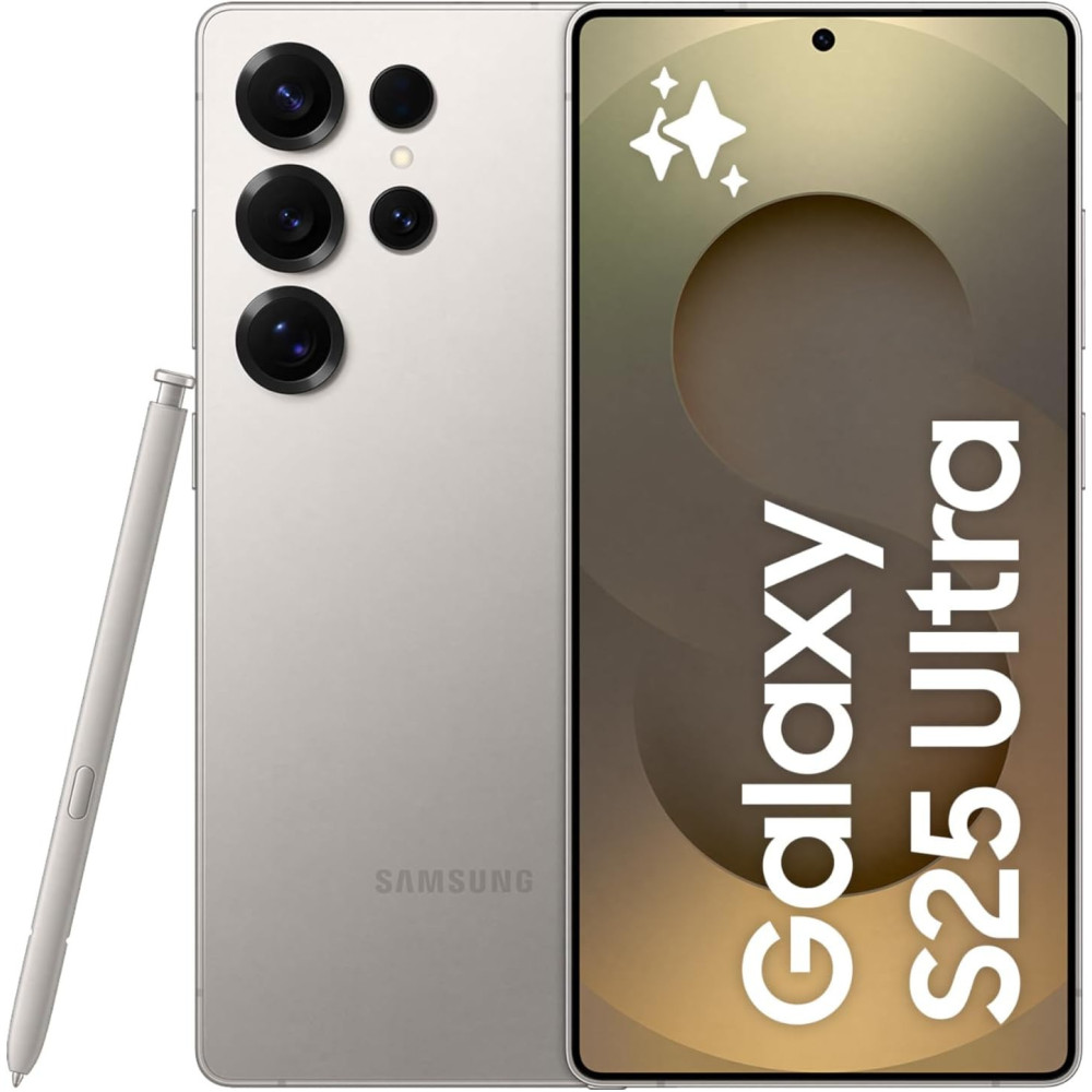 Samsung Galaxy S25 Ultra AI Phone, 512GB Storage, 12GB RAM, Titanium Gray, UAE Version, 1 Year Samsung Warranty