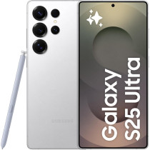 Samsung Galaxy S25 Ultra AI Phone, 1TB Storage, 12GB RAM, Titanium Whitesilver, UAE Version, 1 Year Samsung Warranty