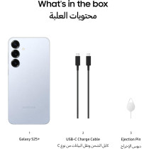 Samsung Galaxy S25 Plus AI Phone, 512GB Storage, 12GB RAM, Icyblue, UAE Version, 1 Year Samsung Warranty