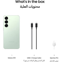 Samsung Galaxy S25 AI Phone, 128GB Storage, 12GB RAM, Mint, UAE Version, 1 Year Samsung Warranty