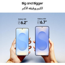 Samsung Galaxy S25 AI Phone, 256GB Storage, 12GB RAM, Icyblue, UAE Version, 1 Year Samsung Warranty