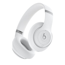 Beats Studio Pro Headphones, Wireless Bluetooth, White MC2P4