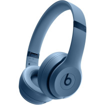 Beats Solo 4 Wireless Bluetooth On-Ear Headphones, Apple & Android Compatible, Up to 50 hours of Battery Life Slate Blue MUW43