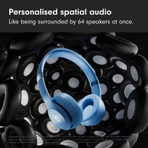 Beats Solo 4 Wireless Bluetooth On-Ear Headphones, Apple & Android Compatible, Up to 50 hours of Battery Life Slate Blue MUW43