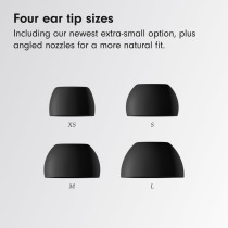 Beats Solo Buds Wireless Bluetooth Earbuds 18 Hours of Battery Life Apple & Android Compatibility Built-in Microphone Matt Black MUWV3