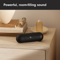 Beats Pill Wireless Bluetooth Speaker and Portable Charger via USB-C, Matte Black MW443