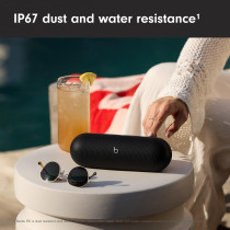 Beats Pill Wireless Bluetooth Speaker and Portable Charger via USB-C, Matte Black MW443