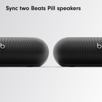 Beats Pill Wireless Bluetooth Speaker and Portable Charger via USB-C, Matte Black MW443