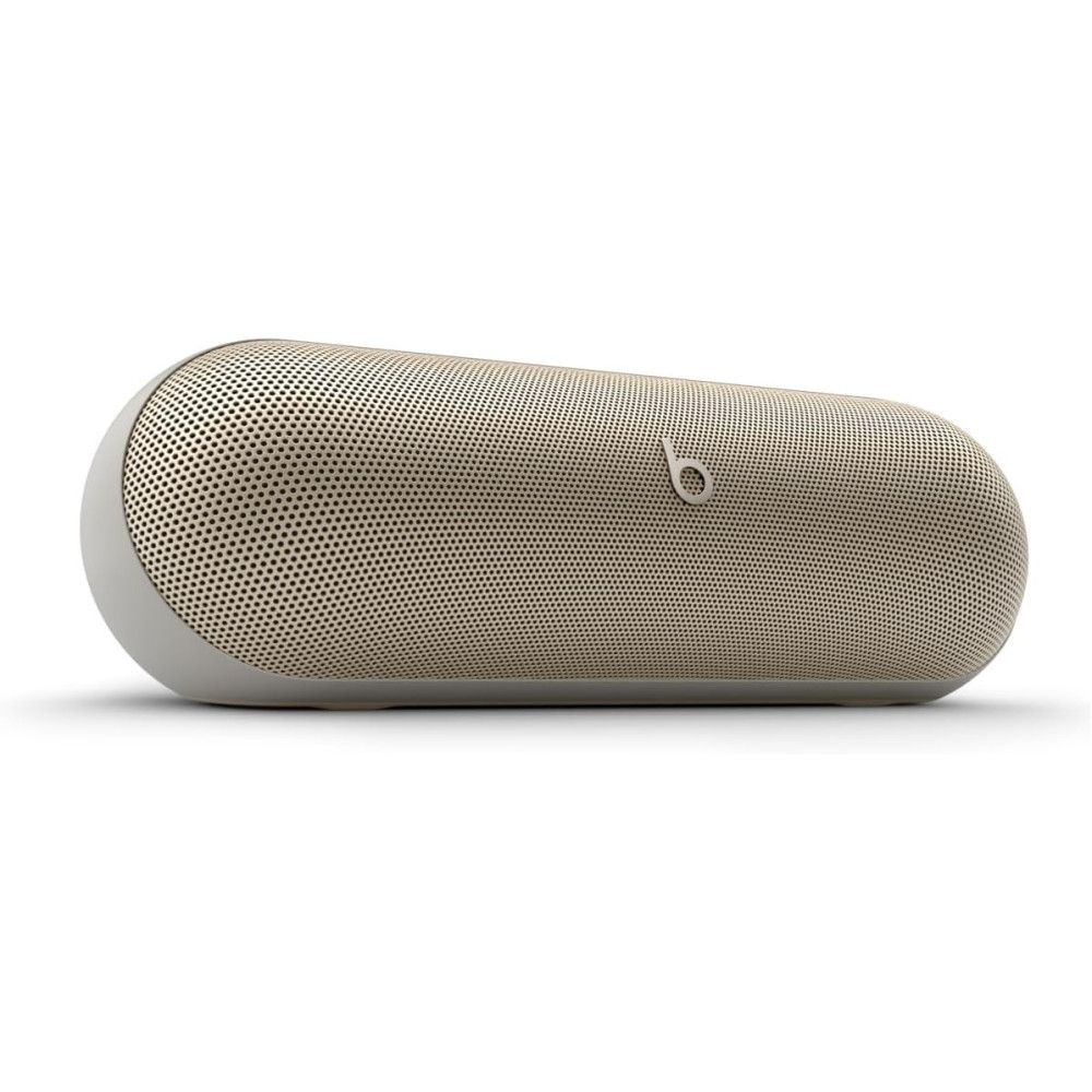 Beats Pill Wireless Bluetooth Speaker and Portable Charger via USB-C, Champagne Gold MW463