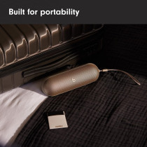 Beats Pill Wireless Bluetooth Speaker and Portable Charger via USB-C, Champagne Gold MW463