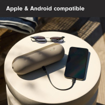 Beats Pill Wireless Bluetooth Speaker and Portable Charger via USB-C, Champagne Gold MW463
