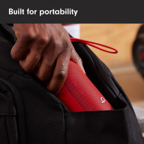 Beats Pill Wireless Bluetooth Speaker and Portable Charger via USB-C, Red MWQW3