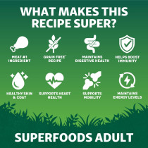 Harringtons 1.75kg Superfoods Turkey with Vegetables Adult Dry Dog Food