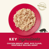 Applaws 70g Pouch Chicken with Beef in Jelly Adult Wet Cat Food