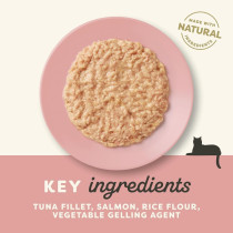 Applaws 70g Tin Tuna with Salmon in Jelly Senior Wet Cat Food