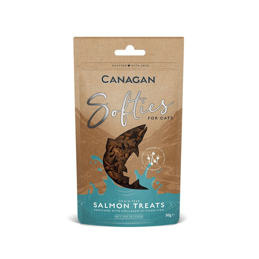 Canagan 50g x 6pcs Softies Grain Free Salmon Cat Treats