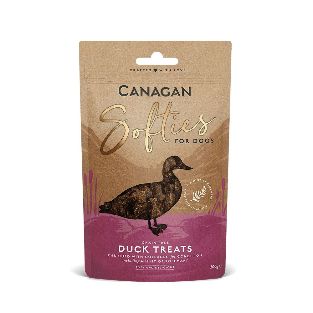 Canagan 200g x 4 Softies Grain Free Duck Dog Treats
