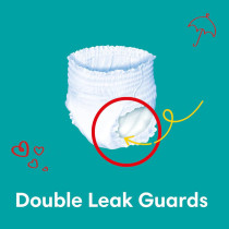 Pampers Baby Dry Pants Size 5, Aloe Vera, 12-18kg, 192 Count, 360 Degree Fit, Leakproof, 4 Mega Packs