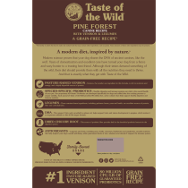 Taste Of The Wild Pine Forest Canine Recipe 12.2kg