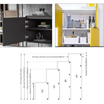 Abbasali Soft Close Cabinet Hinges 110 Degree Full Overlay Cabinets Door Hinges Quiet Hydraulic Buffer Cabinet Hinges Without Clips