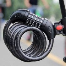 Best 5 Bit Password Coded Bike 5 Digital Cipher Code Combination Cycling Security Wire Cable Lock