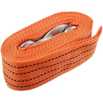 Professional Heavy Duty Self-Rescue Car Tow Rope Strap Belt Nylon Strong Hook Towing Cable Trailer 3M